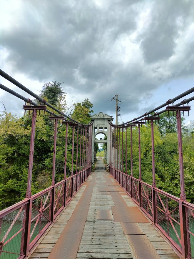 Foto del ponte di Vizzano